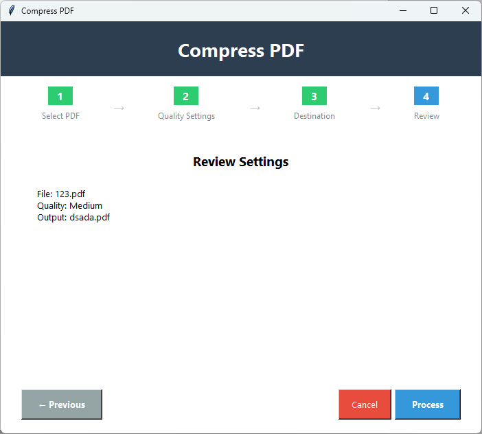Compress PDF Screenshot 3