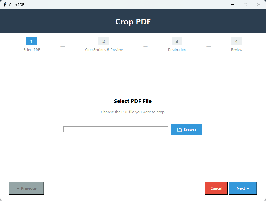 Crop PDF Screenshot 1