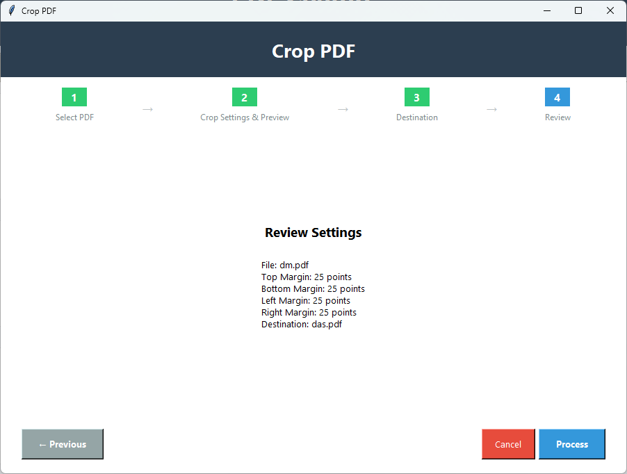 Crop PDF Screenshot 4