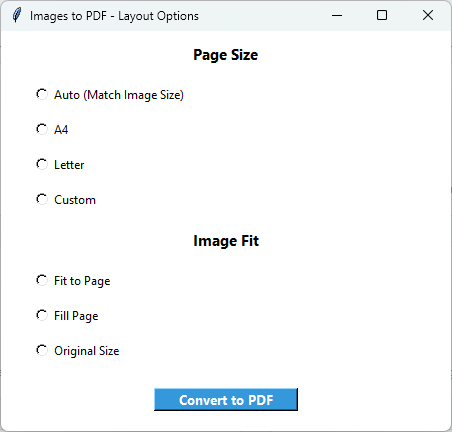 Images to PDF Screenshot 1