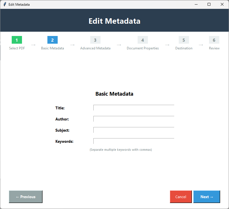 Edit Metadata Screenshot 2