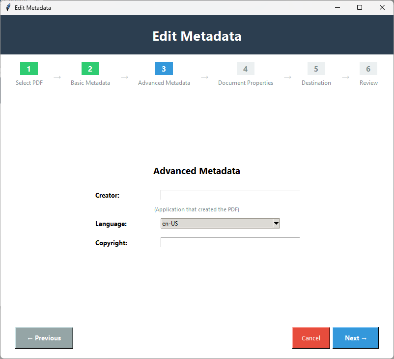 Edit Metadata Screenshot 3
