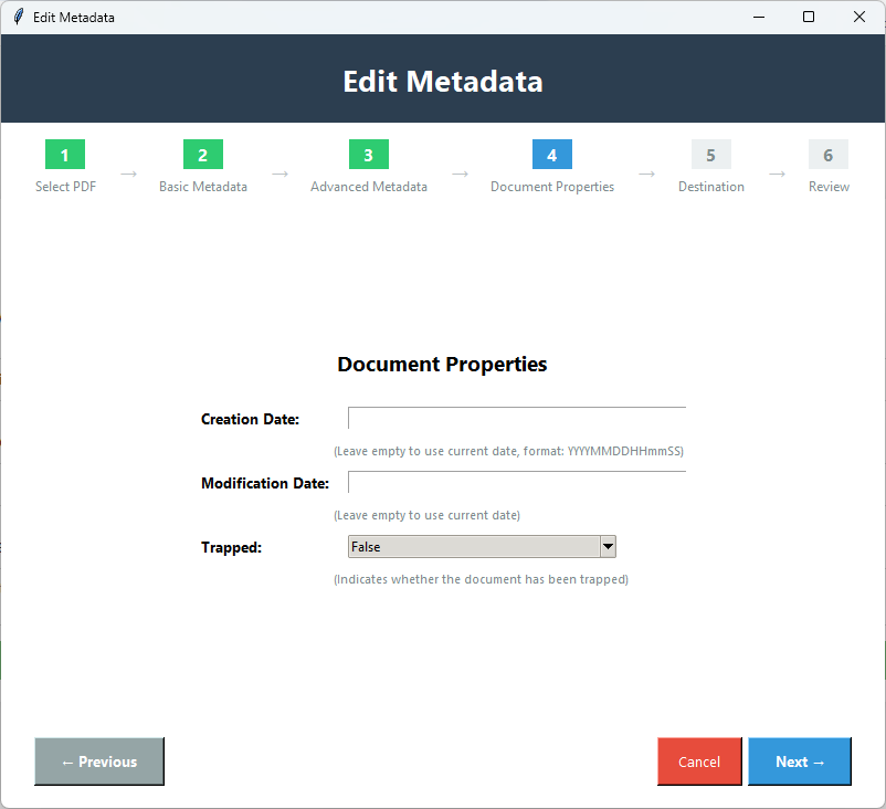 Edit Metadata Screenshot 4