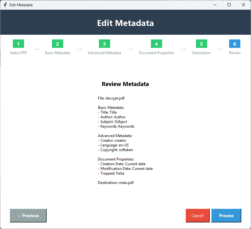 Edit Metadata Screenshot 6