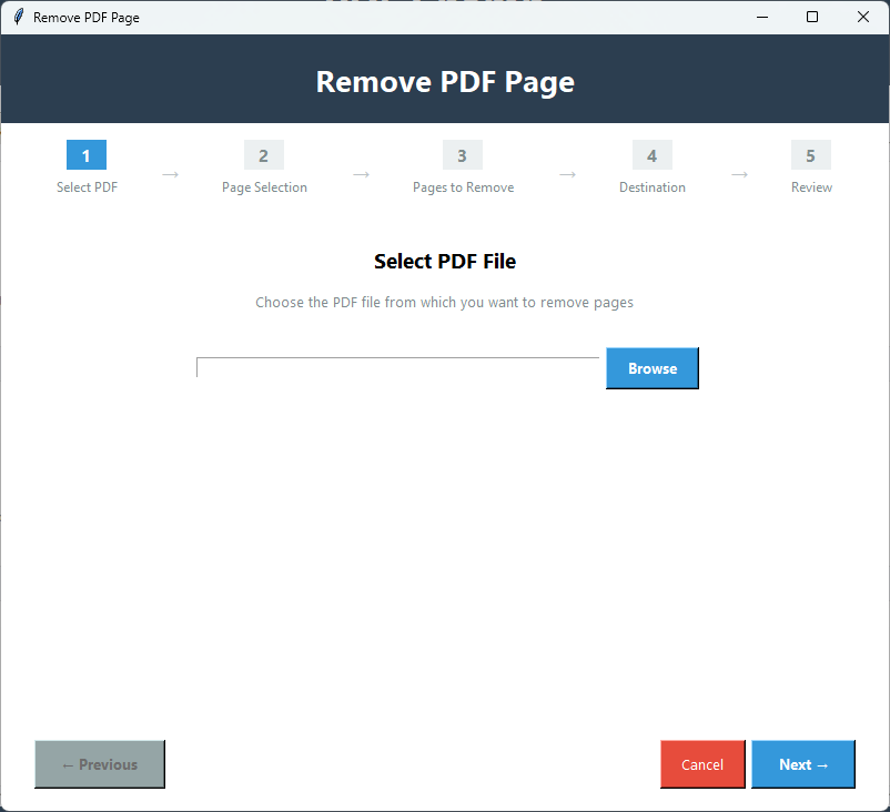 Remove PDF Pages Screenshot 1