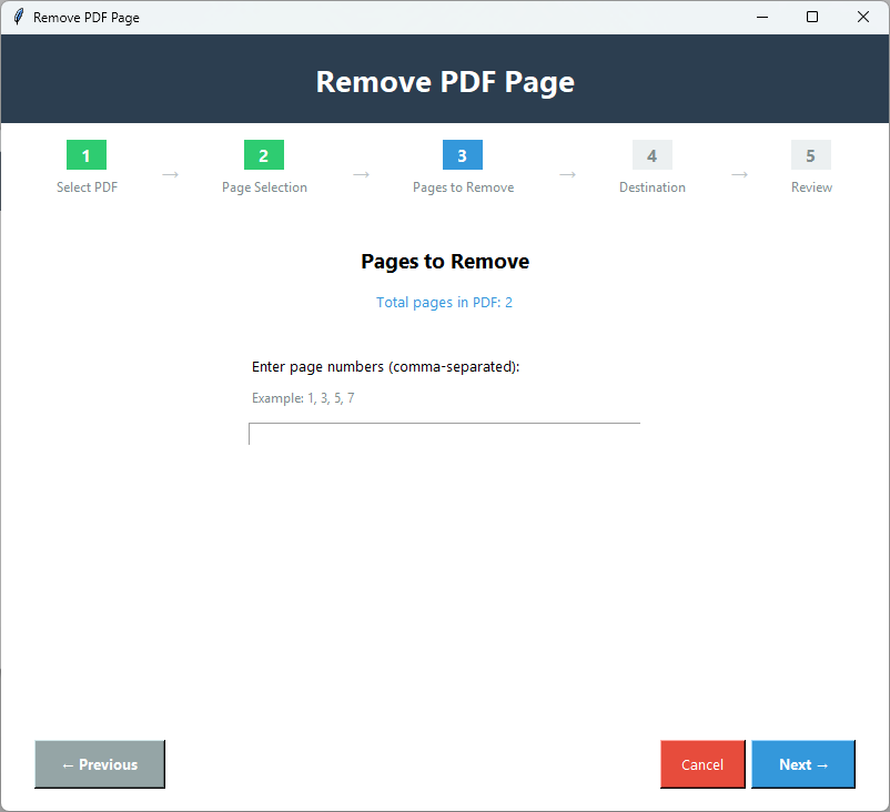 Remove PDF Pages Screenshot 3