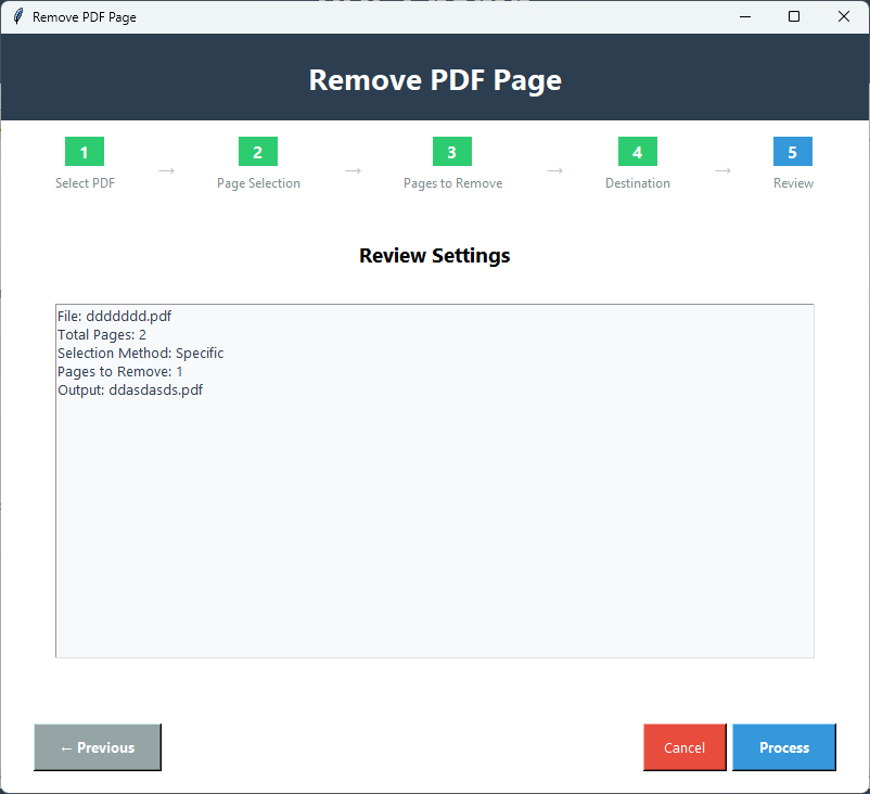 Remove PDF Pages Screenshot 5