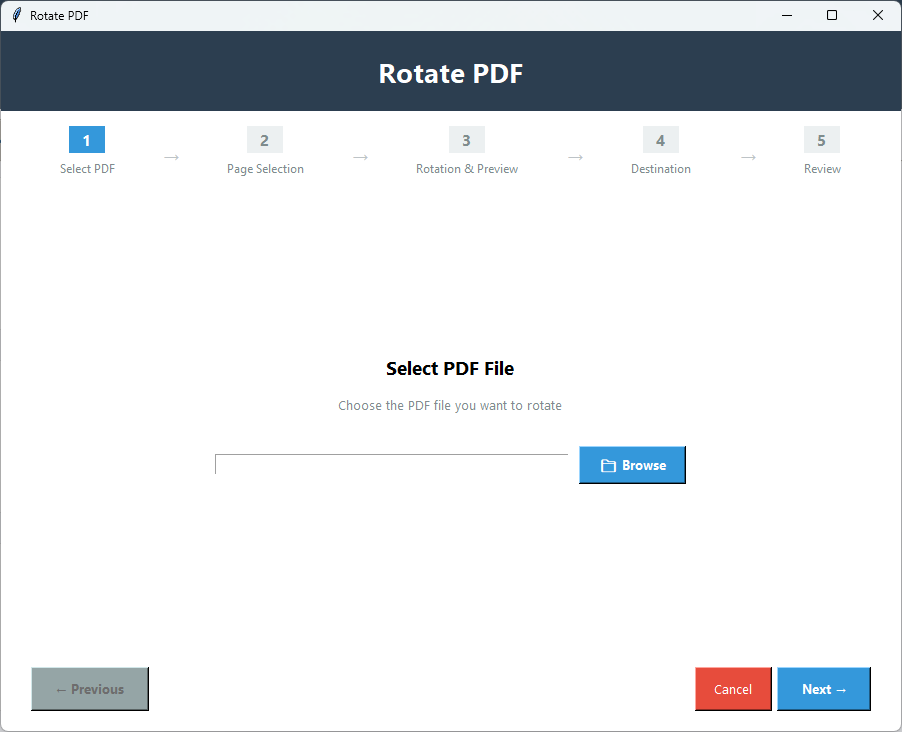 Rotate PDF Screenshot 1