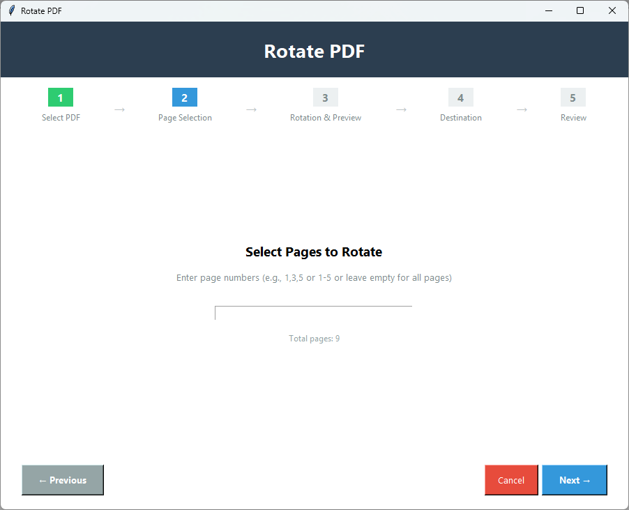 Rotate PDF Screenshot 2
