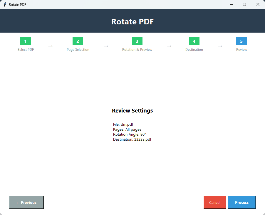 Rotate PDF Screenshot 5